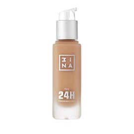 3INA MAKEUP - The 24H Foundation 618 - Sand Foundation with Undertone Neutral/Pink - Foundation Skin Tone Matching - 24H Durable Formula Waterproof Foundation - Vegan - Cruelty Free