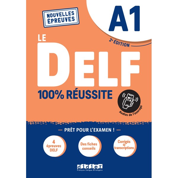 DELF A1 - 100% réussite - Ed. 2022 - Livre