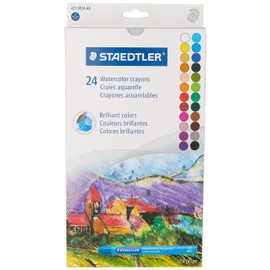 Staedtler Karat Aquarell Premium Watercolor Crayons (223M24)