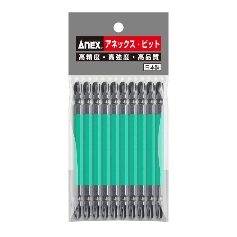ANEX AC-14M Color Bit Double-Ended + 3x110 Bag of 10
