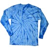 Colortone Tie Dye L/S XL Spider Baby Blue