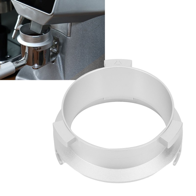 Coffee Powder Ring 51mm Aluminium Alloy Hands Free Dosing Funnel