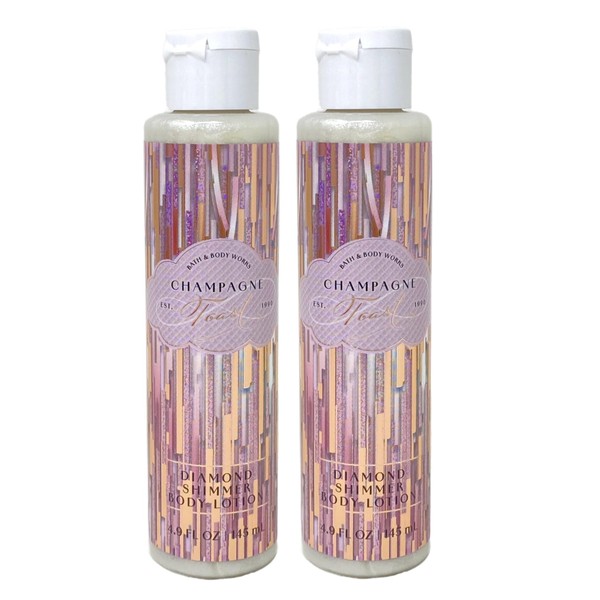 Bath and Body Work Champagne Toast 2 Pack Diamond Shimmer