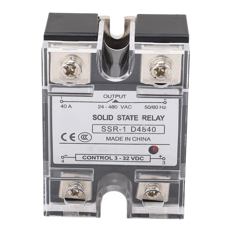 Solid State Relay SSR Industrial Systems 40A DC to AC