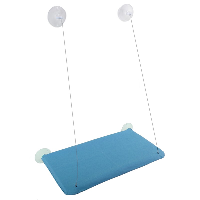 Cat Window Hammock with 4 Strong Suction Cups Breathable Detachable