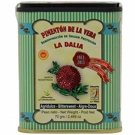 La Dalia Bittersweet Smoked Paprika from Spain, 2.5 oz by La Dalia