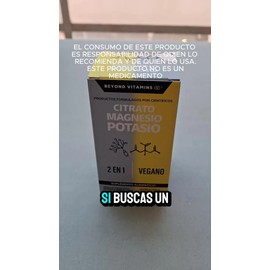 Citrato De Magnesio  Citrato Potasio  Plátano En Polvo, Cúrcuma (curcumina) Y Arroz  Magnesio Complex Vegano  Citrate Magnesium  Potassium Citrate -