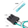 Washer Lid Switch Connector Wire Harness Fit for WP2172937, 2172937,