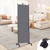 Room Divider Large 1 Panel Privacy Screen,Portable Room Partition on