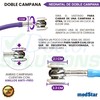 MEDSTAR | Estetoscopio Neonatal de Doble Campana (Morado)