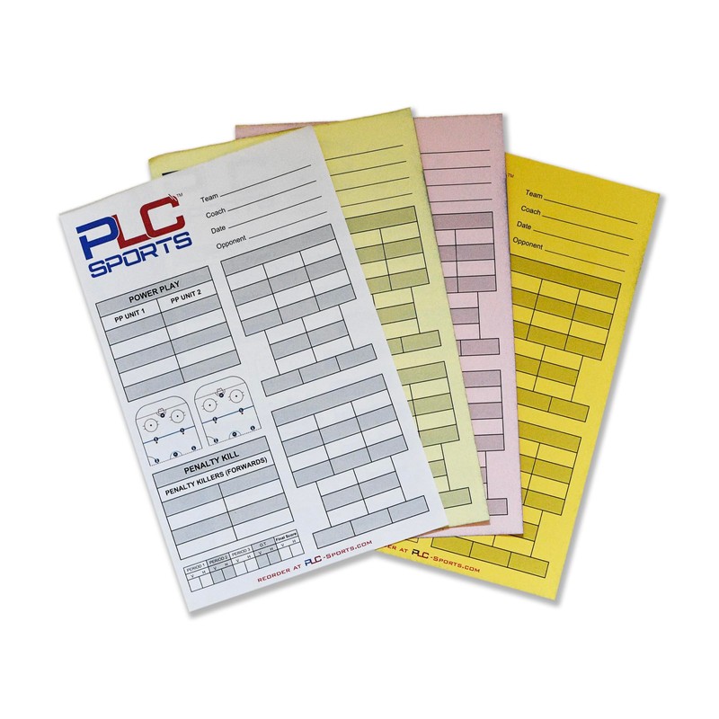 PLC Sports Hockey Lineup Cards (60)