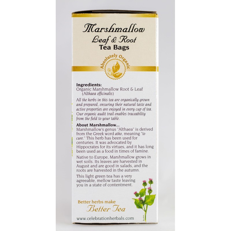 Celebration Herbals CELEBRATION HERBALS Marshmallow Leaf & Root Organic 24