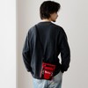Lifeguard Scissor Bag, Shoulder Bag, Reflector, 3-Way Sacoche, Black, One