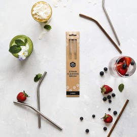 Ever Eco Straw Cleaning Brush Set - 2