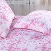 Elegant Comfort Luxury Soft Bed Sheets Tie Dye Pattern 1500