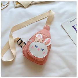 Bellarino Kids Bag, Girls, Shoulder Bag, Crossbody Bag, One Shoulder Bag, Travel, Outing, rabbit pink
