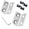4 PCS Wood Chipper Blades Compatible with Sun Joe CJ601E,