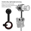 25mm Diving Ball Joint Arms Light Mount Holder Clips for