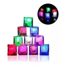 DAS 24 Luces Led De Cubitos De Hielo Brillantes Para Fiesta
