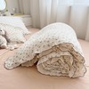 AOJIM Muslin Baby Kids Duvet Cover with Ruffled Edges for