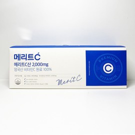 Huons Merit C Merit C acid 2000mg 2g x 90 packets - / 메리트C 메리트 C산 2000mg 2g x 90포 -