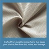 Dream Lab Weighted Blanket Storage Bag with Straps, Cinch Closure