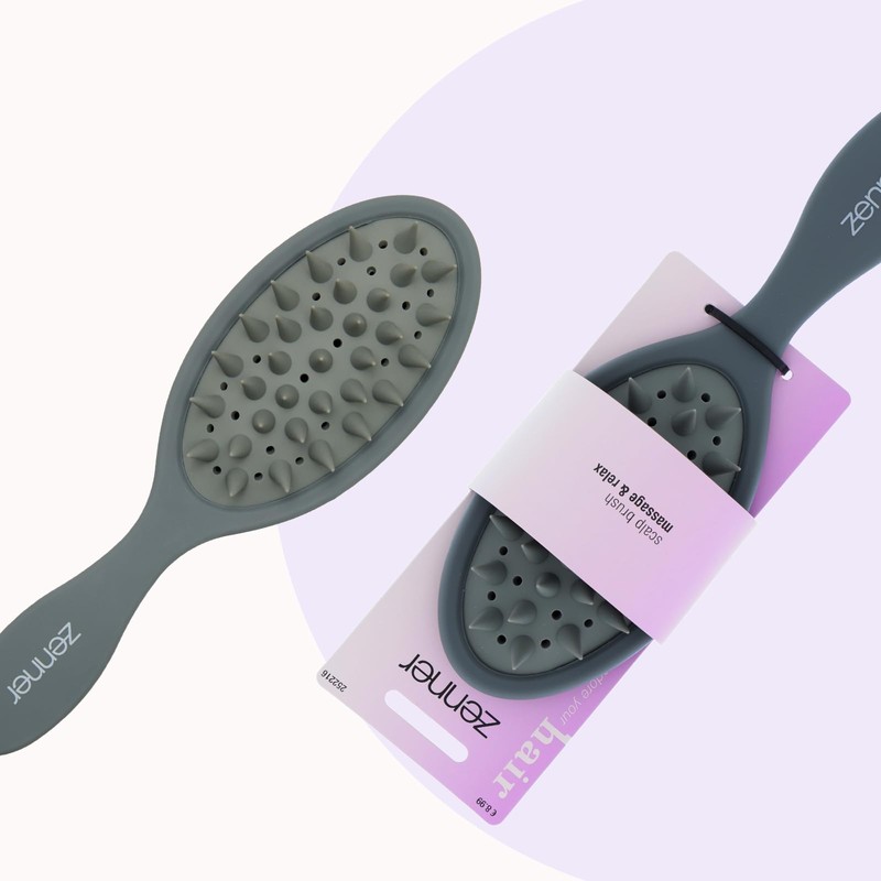 Zenner Lockenbürste – Haarbürste für sanftes Entwirren & effektive Kopfmassage