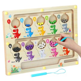 CHENGBAO Laberinto Mágicoi con Juguetes Didácticos para Niños, Juguetes didacticos para Bebes