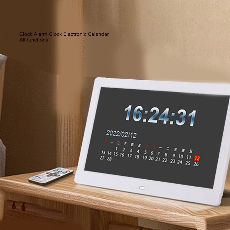 10 Inch Digital Photo Frame 1280x800 HD IPS Display Support