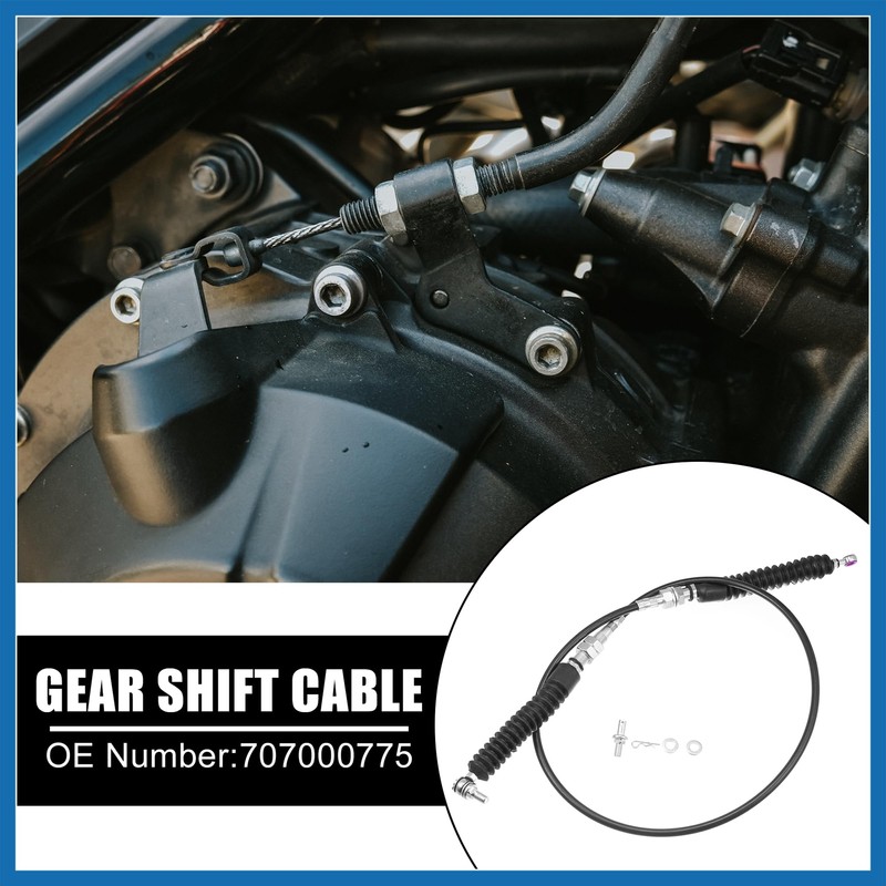A ABSOPRO 707000775 Gear Shift Cable Transmission Shifter Wire Replacement