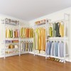 Timate L4 L Shape Garment Rack Heavy Duty Clothes Rack