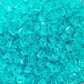 A Pinch Of - DecorSugar Turquoise - Mini Pouch - 30g. This beautiful translucent sugar is versatile & all of your cakes & bakes. Just enough for a single bake. (Decorsugar Turq)