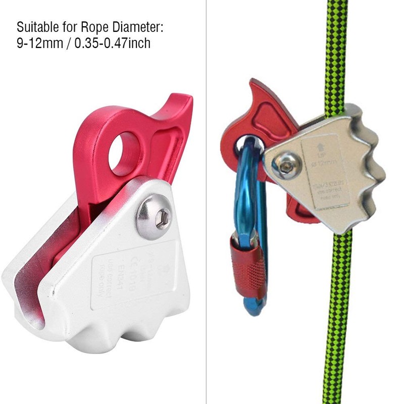 MAGT Climbing Stopper Climbing Abseiling Device 15KN Self-Braking Stop Abseiling