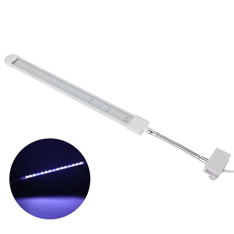 Fish Tank Clip on Light Aquarium Clamp Lamp with White