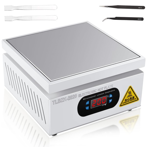 TLBZK 700W 110V Soldering Station Hot Plate, LED Microcomputer Electric
