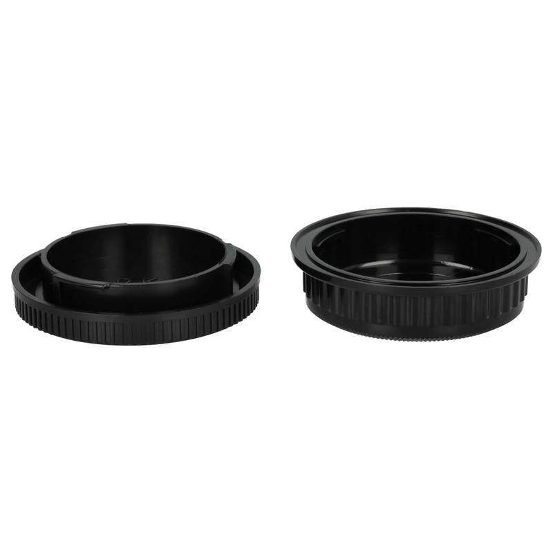vhbw Lens Cap Set Compatible with Pentax K-30, K-5, K-50,