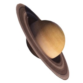 Planet Saturn Solar System FotoPatch 1 of 12 Embroidered Iron On