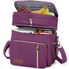 MIYCOO Lunch Bag & Lunch Box for Women Men Double