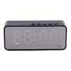 Mirror Alarm Clock Bluetooth Speaker Rechargeable Digital Alarm Clock Bluetooth