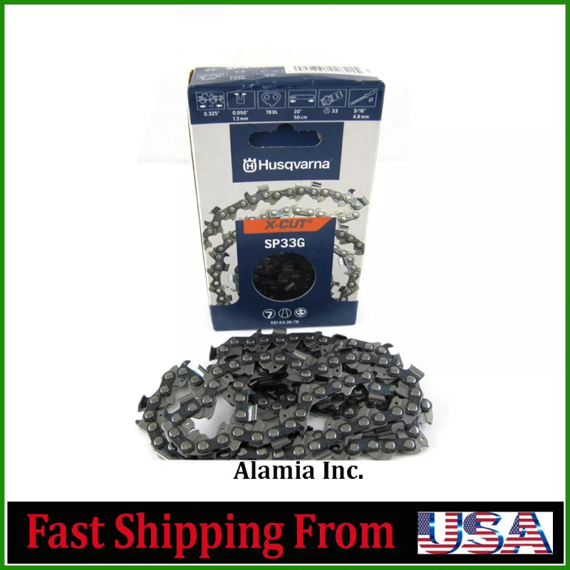 Husqvarna (1-Pack) X-CUT Husqvarna Saw Chain 0.325, 0.050", 78DL 20in