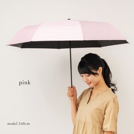 VITAFELICE vnsz-586z Women's Folding Parasol (Wood Handle/Ribs: 21.7 inches (55 cm), Pink