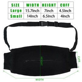 Football Hand Warming Pouch, Hand Warmers Pouch Hand Muffs for Hunting, Golf Football Warmer Bag Zipper Pocket, Hand Warmer Pouch with Waist Strap Ideal for Players, Receivers, Coache (Small)