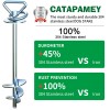 Catapamey Dog Tie Out Cable and Stake,with 30FT Heavy Duty