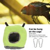 Warm Bird Hammock Round Foldable Soft Plush Winter Bird Swing