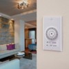 Prime Indoor 24 Hour Mechanical Timer 120 Volt White