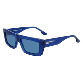 KARL LAGERFELD Unisex Sunglasses, 432 Electric Blue