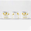 Fabulous Emaillierter Metallbecher 284ml Narzisse Blumen Minimalistisch Schick Garten Liebe