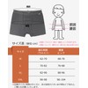 Tosiyoi Incontinence Pants, Men's, Urinary Leak Boxer Shorts, Water Absorption