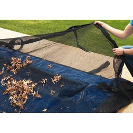Buffalo Blizzard Leaf Net Cover for 25-Foot-by-50-Foot Rectangle In-Ground Swimming Pools | Keeps Leaves and Other Debris Off Your Winter Pool Cover