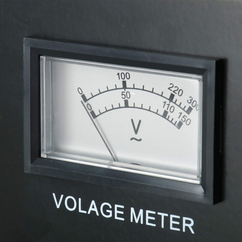 YaeCCC ST-3000 Voltage Transformer Converter Regulator with Voltage Meter -